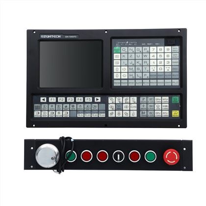 GH1000TC-5 is 5 Axis economic type Lathe CNC Controller ,support ATC , PLC and macro function. which obviously improve the efficiency,precision and surface quality of parts processing. New USB interface,it shupports the file operation and program running in flash
Cheap similar as GSK CNC Lathe controller panel 5 axis cnc control system kit with ATC+PLC CNC lathe controller